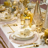 ROUND WOVEN PLACEMATS WITH FRINGE–6 PCS