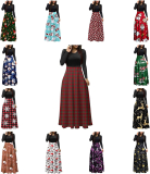 Huneny Long Sleeve Maxi Dresses