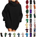 Sweater Dress for Women Knee Length