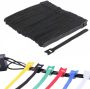 30pcs T-type Cable Tie Wire Reusable Cord Organizer Wire 