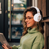  Head-Mounted Folding Wireless Bluetooth Headset