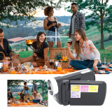 ZZKHGo Digital Video Camera – 12 Million-Pixels 1.8 Inch Camera