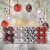 ZZWXWA 6Pcs Christmas Tree Decoration 60mm Christmas Ball Football