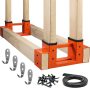 2 Pack *Log Storage Rack Bracket Kit