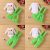 Christmas Baby Bodysuit Plush Overalls Set Cute Letter Print
