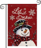 Christmas Garden Flag Double Sided