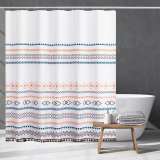 Refrze Boho Shower Curtain for Bathroom