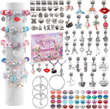 115pcs Bracelet Making Kit Cute Stuff Gifts for Girls