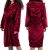 HYSEAS Women’s Flannel Fleece Long Robe with Hood
