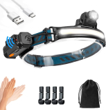 Beam Headlamp with Motion Sensor