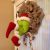 2Pcs Christmas Thief Stole Wreath Front Door Decoration