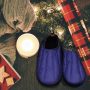 KingCamp Unisex Down Camping Slippers Soft Slippers 