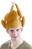 ZZWXWA Thanksgiving Chicken Thigh Hat Carnival Turkey Hat