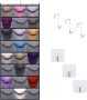 24 POCKETS HAT ORGANIZER FOR WALL OR DOOR