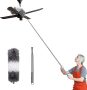 Microfiber Duster for Cleaning with Extension Pole(30-100 inches)