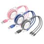 3 Pack Retractable Charger Charging Cable
