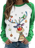 Womens Christmas Tops Long Sleeve