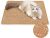 Cat Scratcher Mat, 23.6 X 15.7 Inch Natural Sisal