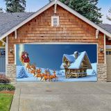 EDTO Garage Door Christmas Decorations