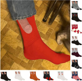 Swrowesi Fun Pattern Socks 