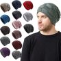 FlekmanArt Winter Knitted Hat Couple Style Plus Ear Cap