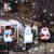 Christmas Snowman Pathway Lights Outdoor Santa Claus