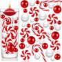 OLOPE 7065 Pieces Christmas Vase Filler Floating Pearls 
