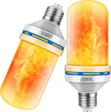 Flame Light Bulb (2 Pack) | LED Flame Effect Light Bulbs