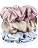 Luxurious Silk Scrunchies