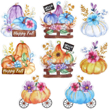 Thanksgiving Wooden Decor 4PCS