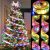 OLOPE 4pcs Christmas Ribbon Lights 52ft (4×13ft) 