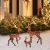 OLOPE Lighted Christmas Deer Outdoor Yard Decorations