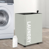 Laundry Basket with Wheels