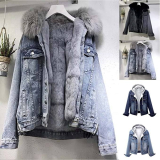 Wuztai Women’s Stretch Denim Jacket