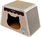 Cardboard Cat Scratcher Bed House