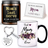 Gifts for Mom Candle Mug Set
