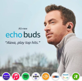 Echo Buds (2nd Gen) | True wireless earbuds with active noise cancellation and Alexa