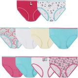Hanes Girls’ Hipster Underwear Pack