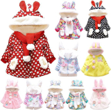 Kids Winter Coats with Hooded Puffer Baby Cute Ear Snowsuit