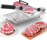 PAYISHO Manual Frozen Meat Slicer Stainless Steel