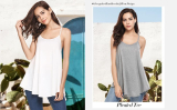  Women Loose Flowy Tank Top￼