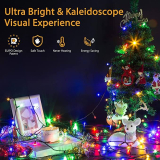 Areker 164ft 500LED Christmas Tree Lights Outdoor Indoor