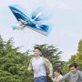 Crazypig Electric Airplane Hand Throwing Space Birds Luminous Aircraft Children’s Toys