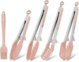  5pcs Silicone Tongs Set￼