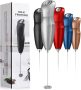 Milk Frother, Electric Handheld Foamer Maker for Lattes