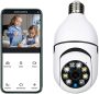 Wireless Wi-Fi Bulb 1080p Camera