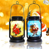 Christmas Solar Lantern Outdoor￼