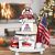 4 Pcs Christmas Tiered Tray Decorations Set￼