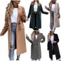 MIANHT Women Long Jacket Winter Long Sleeve