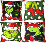  Christmas Pillow Covers Christmas Throw Pillows Covers 18×18 Set of 4￼